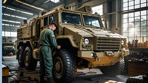 military vehicle mechanic job